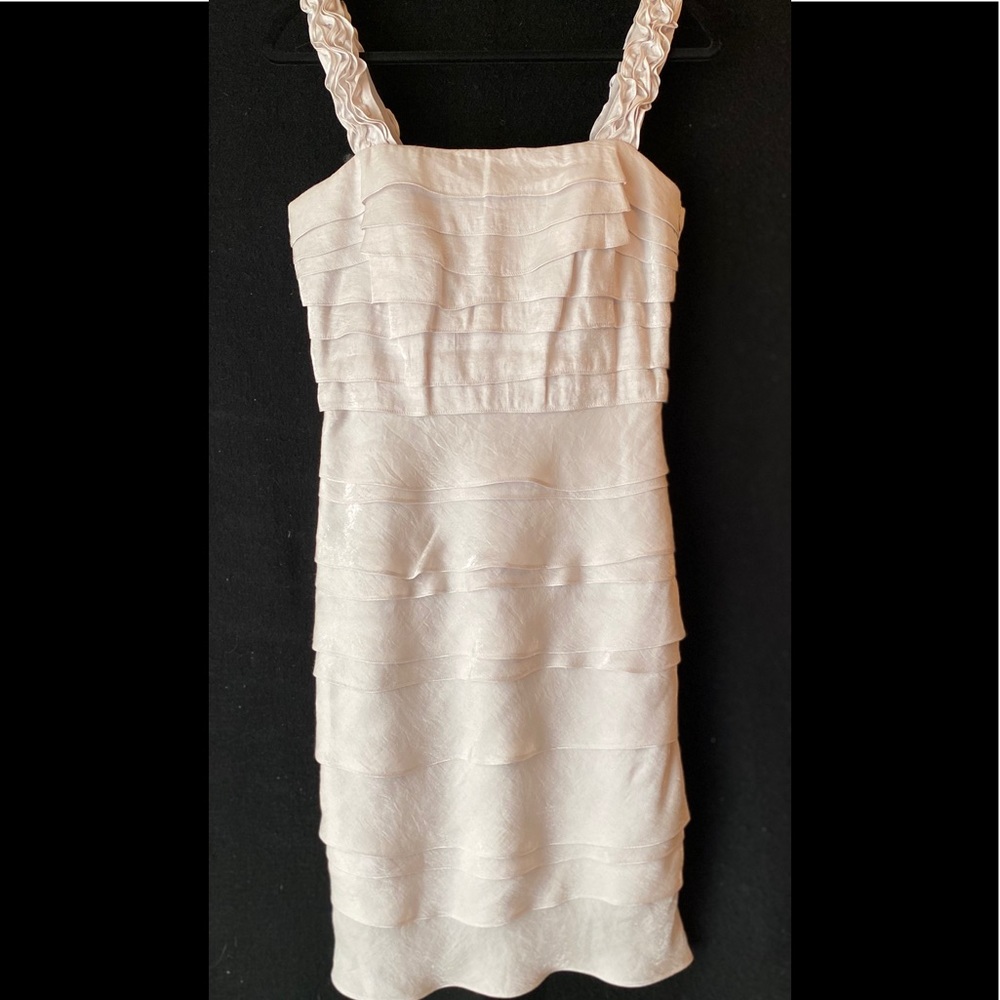 Gorgeous ruffle cocktail dress!
